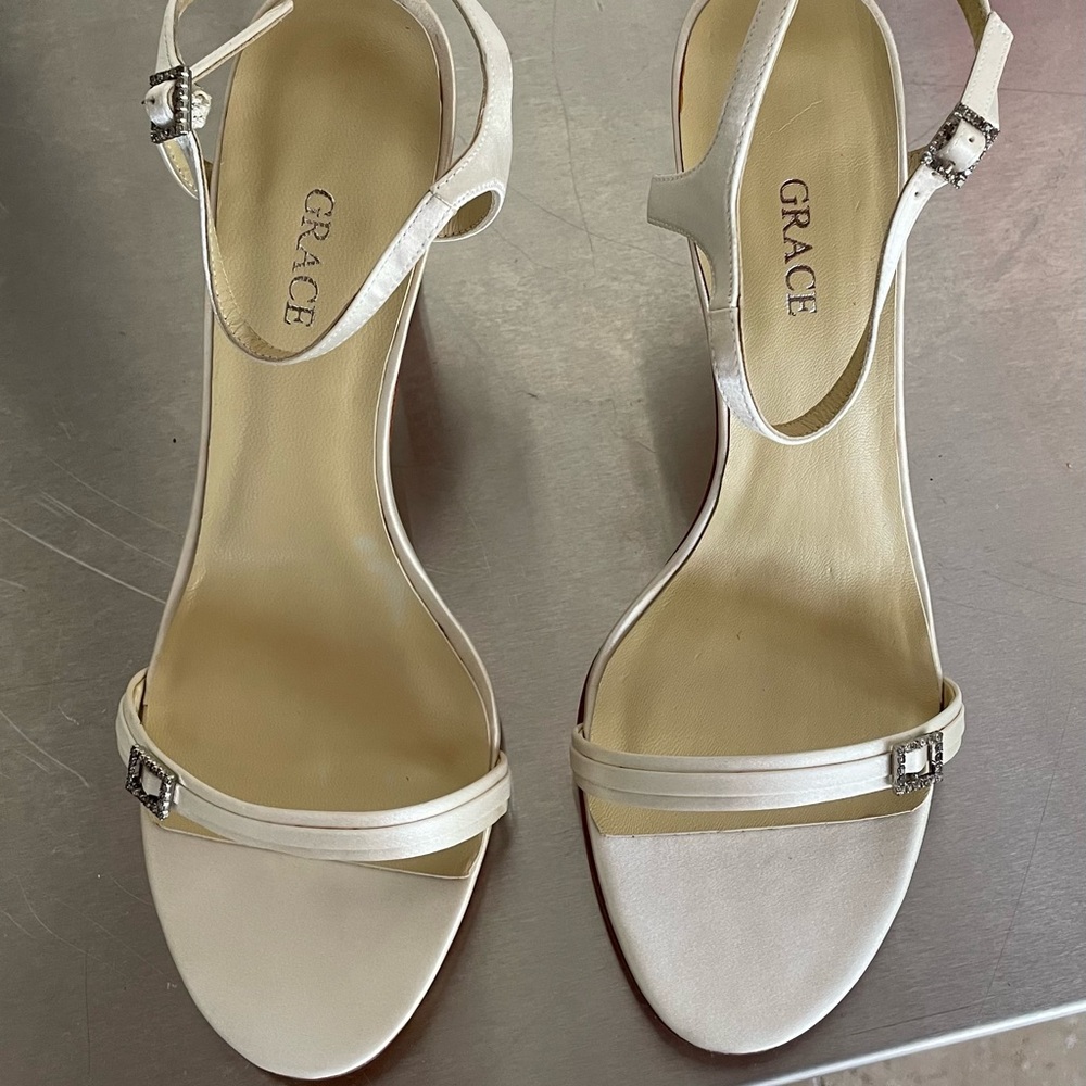 Bridal Shoes with 3 1/2” heel